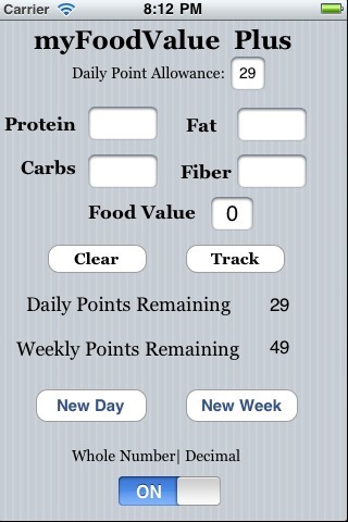 weight watchers points calculator download for mac